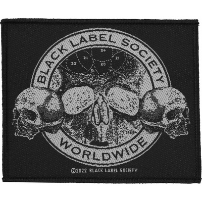 RAZAMATAZ нашивка black label society - skulls - razamataz - sp3212