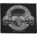RAZAMATAZ нашивка black label society - skulls - razamataz - sp3212
