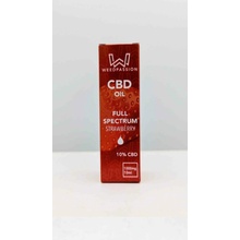 Weedpassion CBD olej full spectrum 10% CBD jahodová příchuť 10 ml