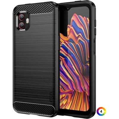 Samsung Galaxy Xcover6 Pro / Xcover Pro 2 Удароустойчив MOFI Carbon Fiber Калъф и Протектор