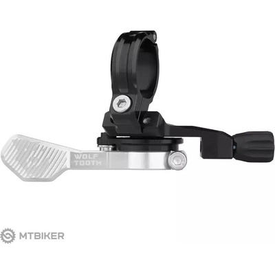 WOLF TOOTH Remote Pro Raw ovládanie sedlovky strieborná