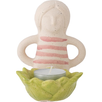 Bloomingville Свещник за чаена свещ Clarabel зелен (82060489)