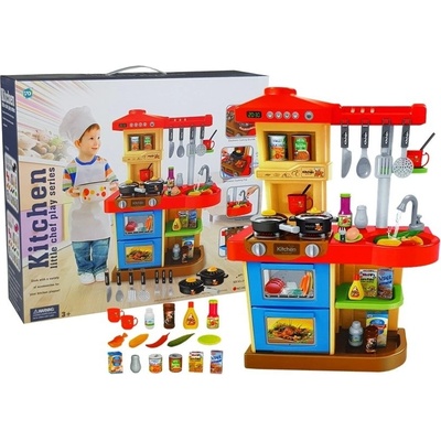 LEAN TOYS Kuchynka pre deti so zvukom a svetlami