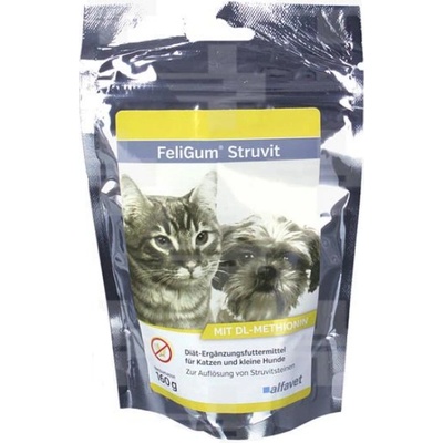 FeliGum Struvit žuvacie tablety pre psy a mačky 160 g 80 tbl