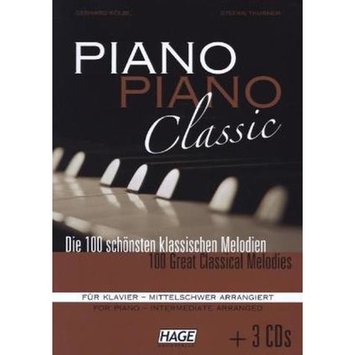 Piano Piano Classic mittelschwer mit 3 CDs Thurner StefanPaperback