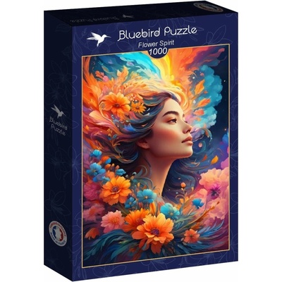 BLUEBIRD Jarné kvety 1000 dielov