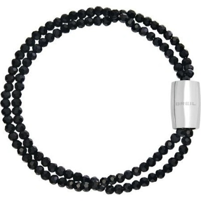 BREIL Dvojitý korálkový náramek s krystaly Magnetica System TJ3687