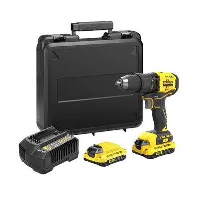 Акумулаторна безчеткова бормашина Stanley FatMax V20 с две скорости 18V/2x2.0Ah SFMCD710D2K (SFMCD710D2K)