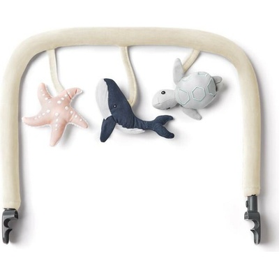 Ergobaby Evolve hračka na lehátko Ocean wonders Cream
