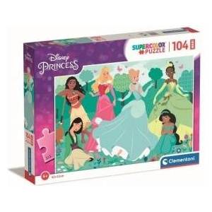 Clementoni Supercolor Maxi - Disney Princess (104 Teile)