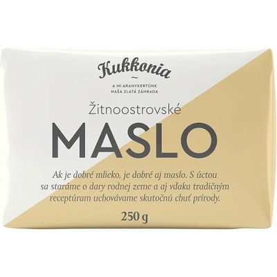 Kukkonia Žitnoostrovské maslo 250 g