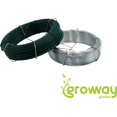 Vázací drát zahradnický ocelový, 50m S potahem PVC, tloušťka 1,8mm