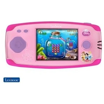 LEXIBOOK Electronic Games JL2360DP Disney Princess Console Arcade Center