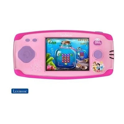 LEXIBOOK Electronic Games JL2360DP Disney Princess Console Arcade Center