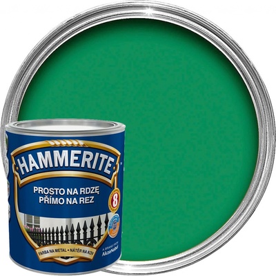 Akzo Nobel Hammerite přímo na rez 0,7L hladká zelená