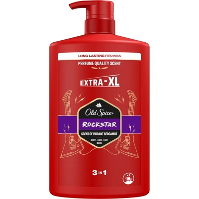 Old Spice Rockstar 3v1 sprchový gél a šampón pre mužov XL 1000 ml