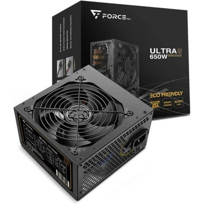FP-650W 80 PLUS Bronze certified high performance power supply Efficiency 20%Load=82% / 50%Load=85%/ 100%Load=82%Ultra-quiet , 120mm fan Active Power Factor Correction +12V Single Rail Design (FP-650W_BRONZE)