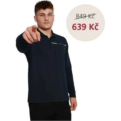 Polokošile dlouhý rukáv DUDOS modrošedá