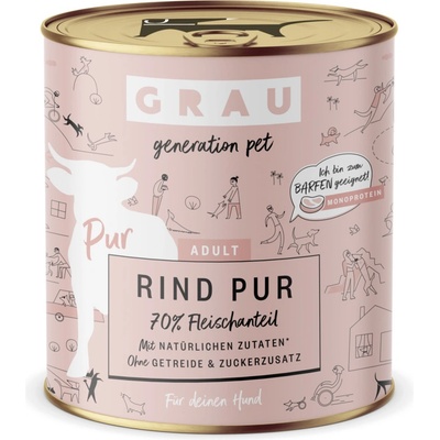 Grau Adult Hovädzie mäso čisté 800 g
