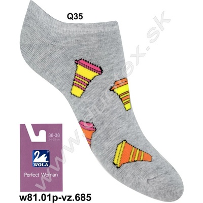 Wola Členkové ponožky w81.01p vz.685 Q35