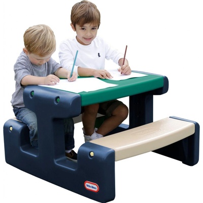 Little Tikes piknikový stůl junior zelenooranžový – Sleviste.cz