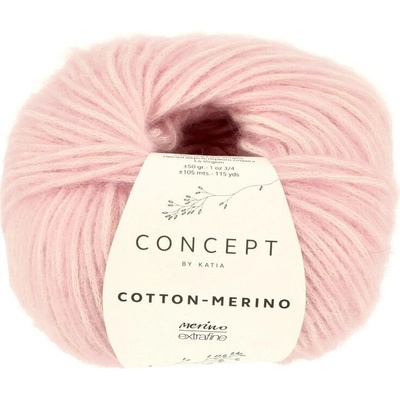 Katia Cotton Merino 103 světle růžová