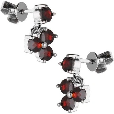 Zlaton náušnice bílé zlato 000093005241