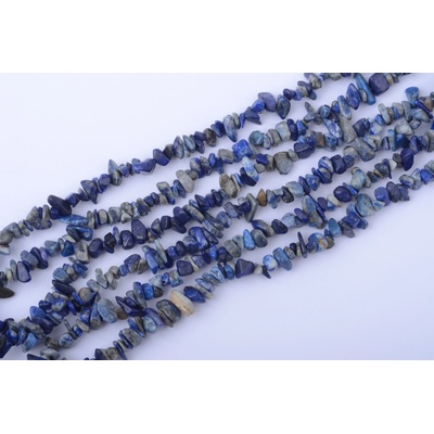 Lapis lazuli zlomky 5~8x5~8mm šňůra cca 78cm – Zboží Dáma