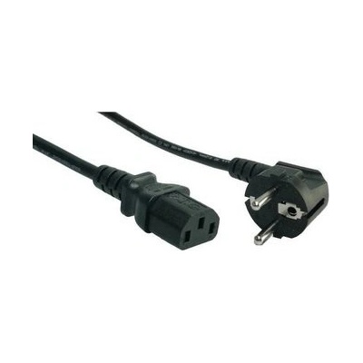 Akyga napájecí 230V tří pólový 1,5m černý AK-PC-01A