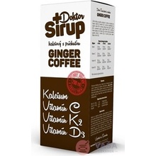 Doktor Sirup GINGER COFFEE kalciový sirup 200 ml