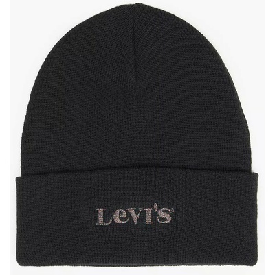 LEVI'S Čiapka Vintage Modern Logo Beanie 38141-0115 Čierna