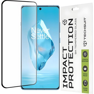 Techsuit защитно пълно покриващо стъкло 111D за OnePlus 12R - Черен KP30905 (30905)