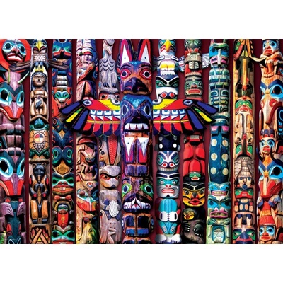 EuroGraphics Totem Poles 1000 dílků