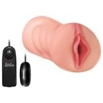 LOLA GAMES Двоен мастурбатор с виброкуршум Satisfaction Lucky Charm (P26768)
