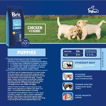 Brit Premium Puppies 15 kg
