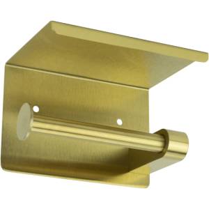HORECANO HORECANO-Държач за тоалетна хартия с поставка 10x14xh9.5cm GOLD (HC-931246) (242923-2) (01931246)
