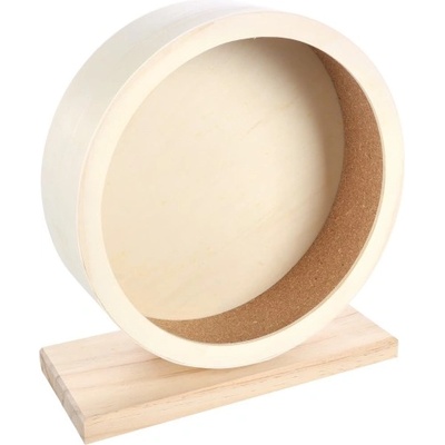 FLAMINGO Toy Bogie Exercise wheel Light brown - Играчка за гризачи Колело за упражнения Светло кафяво, размер Ø28, 5 см, Белгия - 1030975