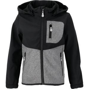 ZIG ZAG Детско софтшел яке ZIG ZAG Kid's Tarzan Softshell Jacket W-Pro 8000 Softshell jacket - Black - размер 116/122 (EU) (703-4767-0115)
