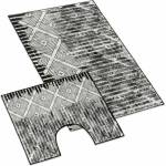 BellaTEX Изтривалка за баня и тоалетна Koso'tverce 3D Bellatex Bellatex | Cheren | Home | UNI