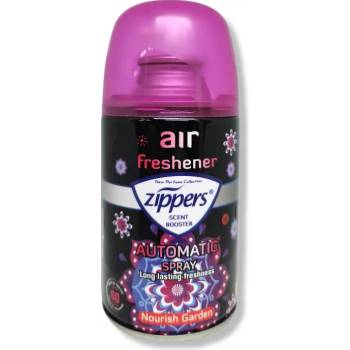 ZIPPERS ароматизатор, Лукс, Пълнител за машинка, Nourish Garden, 260мл