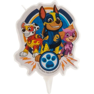 Dekora Свещ за рожден ден - Paw Patrol 7см