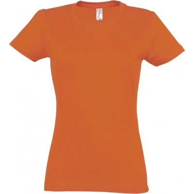 SOĽS Imperial Dámske triko s krátkym rukávom SL11502 Orange