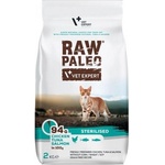 VetExpert Raw Paleo Sterilised Cat Chicken, Tuna, Salmon - пълноценна и балансирана храна за кастрирани котки, без зърно, с пиле, риба тон и сьомга, 250 гр, Vet Expert - Полша
