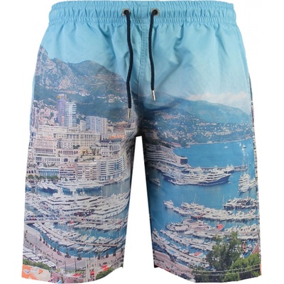Geographical Norway šortky pánské QUACHT MEN 100, modré