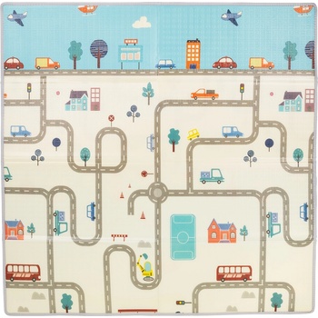 Chipolino Килимче за игра Chipolino - City, 113 х 113 cm (DKZ1212CITY)