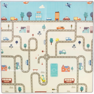 Chipolino Килимче за игра Chipolino - City, 113 х 113 cm (DKZ1212CITY)