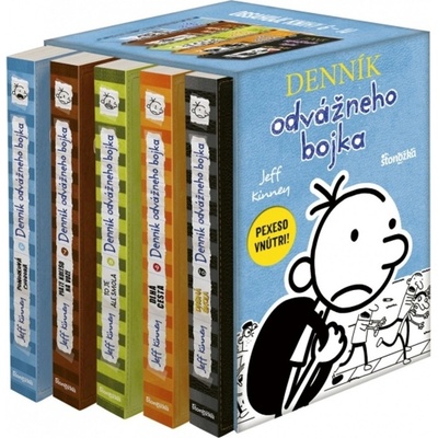 Denník odvážneho bojka box 6–10 - Jeff Kinney
