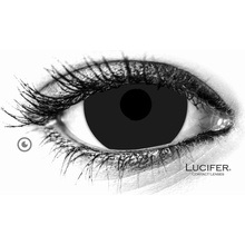 Lucifer Crazy šošovky - nedioptrické - BLACK mini sclera 2 šošovky