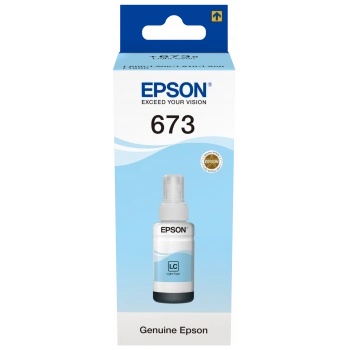 Epson T6735 глава и патрон за мастиленоструен принтер 1 броя Оригинал Стандартен добив Светло синьозелен (C13T67354A) (C13T67354A)