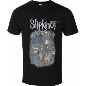 ROCK OFF тениска метална Slipknot - Череп Група - ROCK OFF - SKTS19MB